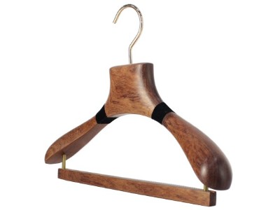 家用男裝實木衣架19F05