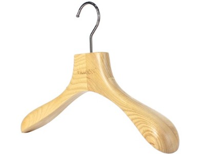 寬肩西裝實(shí)木衣架