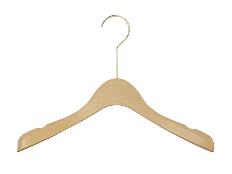 新款木紋塑料衣架SL005