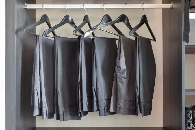 實(shí)木衣架批發(fā)服裝褲架