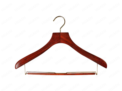 日本暢銷款刺猬紫檀紅木套裝衣架HNO-023