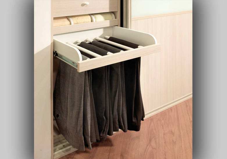 衣柜褲架用哪種好