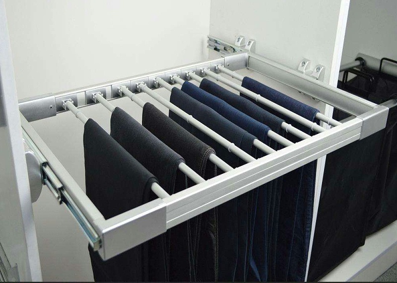 衣柜褲架用哪種好