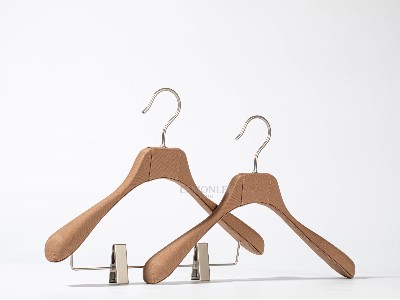 2026棕色包布衣架