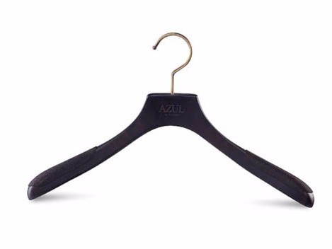 商場店鋪防滑實(shí)木衣架 C008