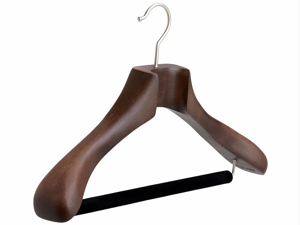 橫桿多用實木衣架LUX18-65-D