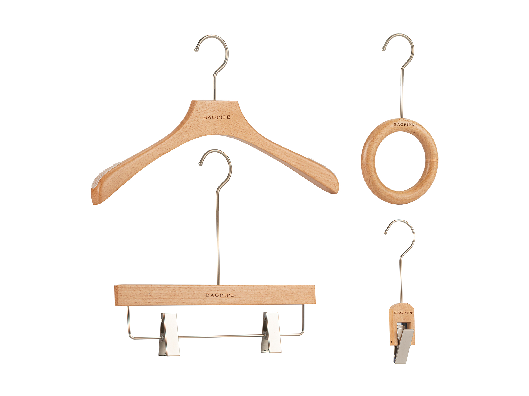 商場店鋪實木衣架DP123