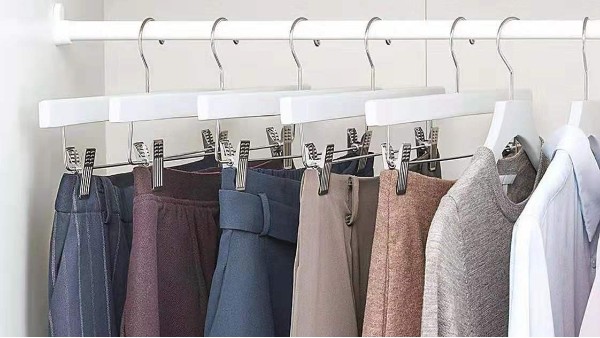 木衣架服裝褲架