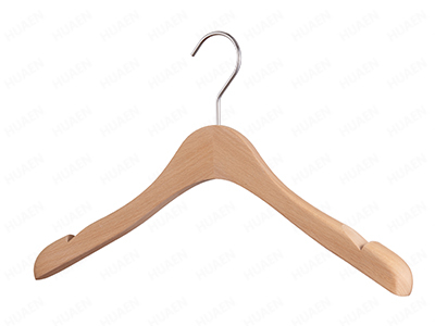 中式防滑實(shí)木衣架17C023