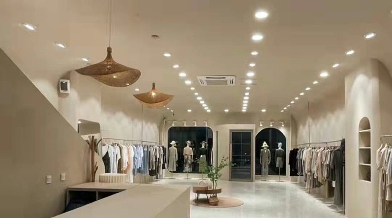 服裝店鋪裝修設(shè)計--燈光