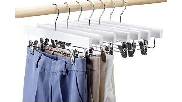 褲架如何掛褲子