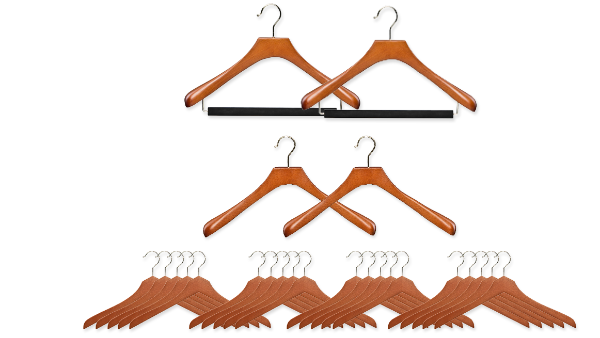 世界各大品牌實木衣架