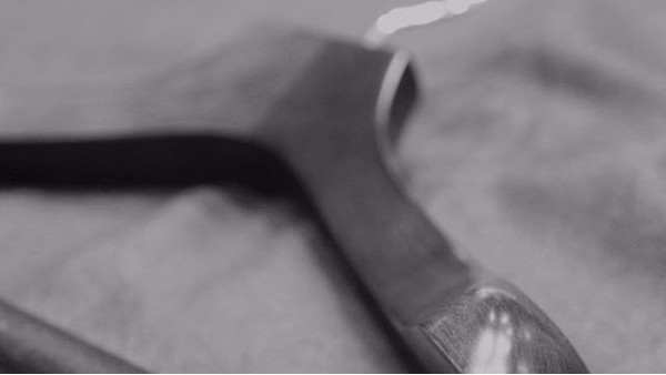 西服專用實木展示衣架