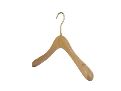 女裝防滑實(shí)木衣架17C011