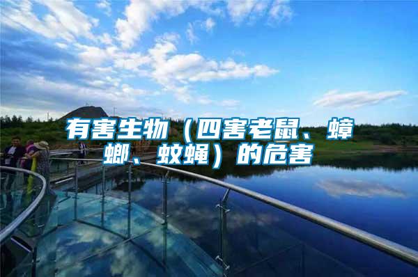 有害生物（四害老鼠、蟑螂、蚊蠅）的危害